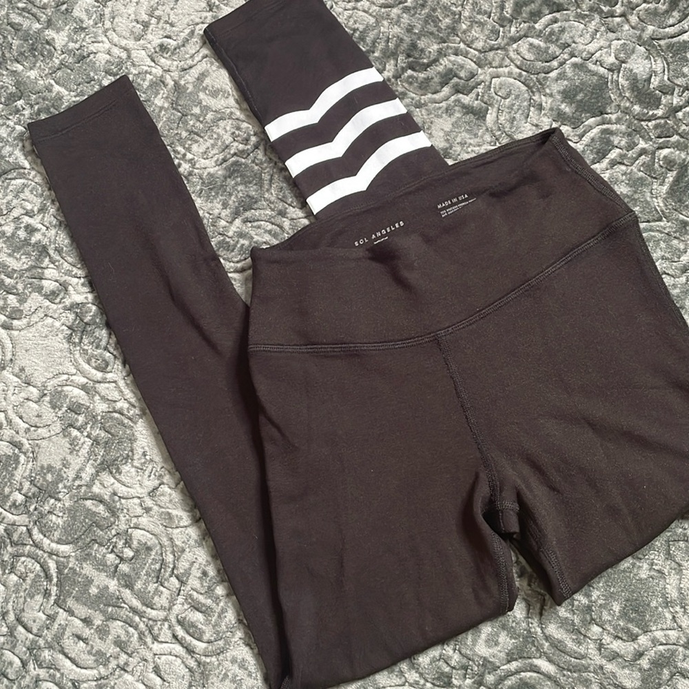 Anthropologie Sol Angeles Waves Leggings